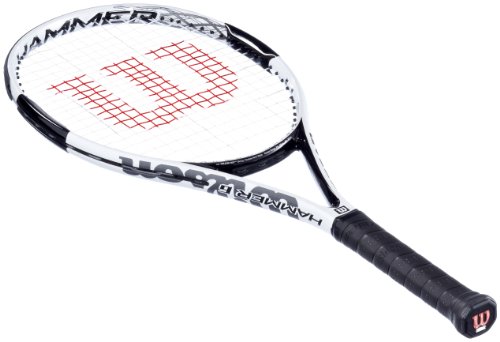 Wilson Herren Tennisschläger Hammer 6, Silber/Weiß/Schwarz, 3, WRT653000