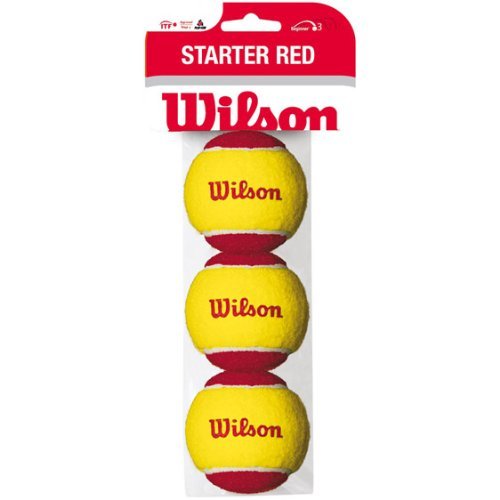 Wilson Starter Ball 3 Pack, Yellow, 6, WRT137001