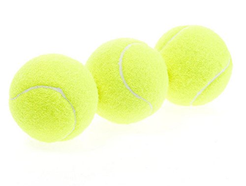 3x Westeng Tennis Gelb Hohe Elastizität Professionelle Training Tennisbälle für Spaß Tennis – Cricket – Kinder – Hunde