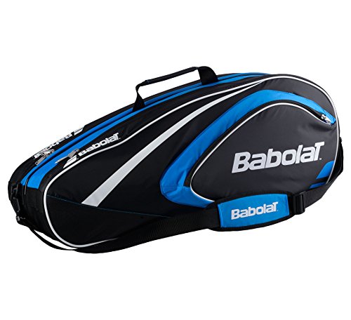 Babolat Schlägertaschen Racket Holder X6 Club Line, Blau, 74 x 24 x 33 cm, 40 Liter, 751079-136