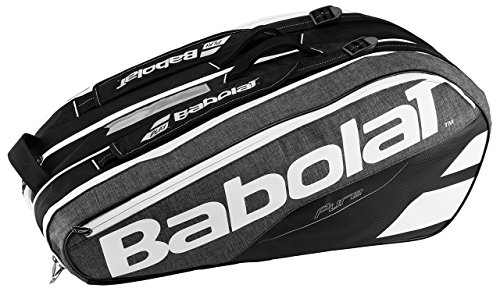 Babolat Uni Racket Holder X 9 Pure Schlägertasche, Grau, 68 x 40 x 20 cm